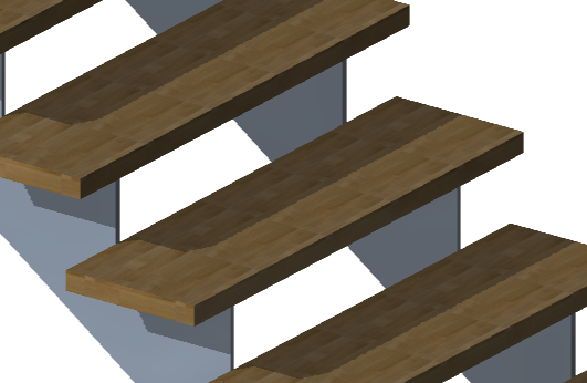 Wooden and Stone Steps